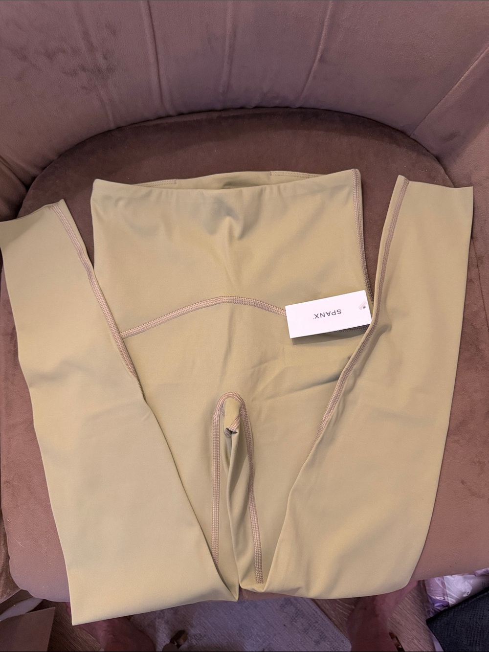 SPANX High-Rise Leggings in Sage Green NWT